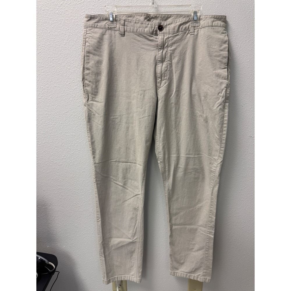 Bonobos Mens Slim Fit Casual Chino Pants‎ Beige 36x32 Trousers